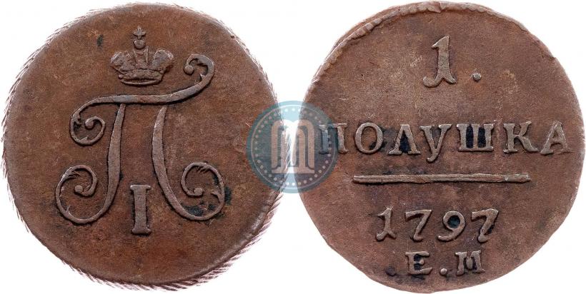Picture Polushka 1797 year ЕМ 