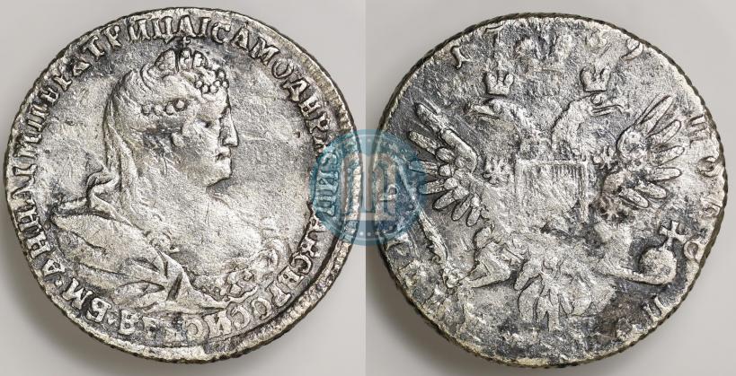 Фото Полуполтинник 1739 года  