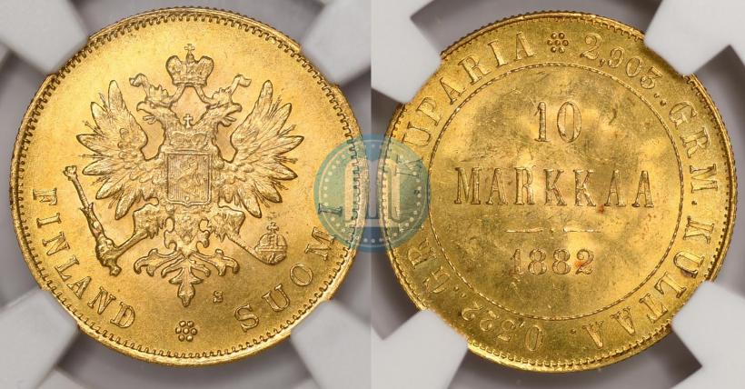 Фото 10 марок 1882 года S 