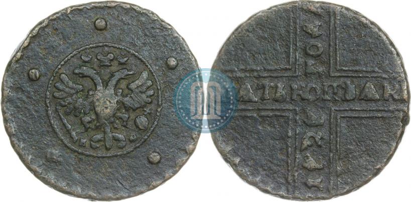 Picture 5 kopecks 1727 year КД 