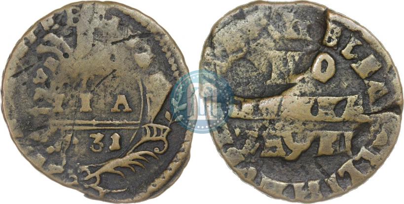 Фото Денга 1731 года  