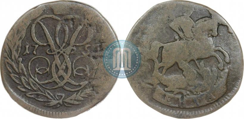 Фото Денга 1757 года  