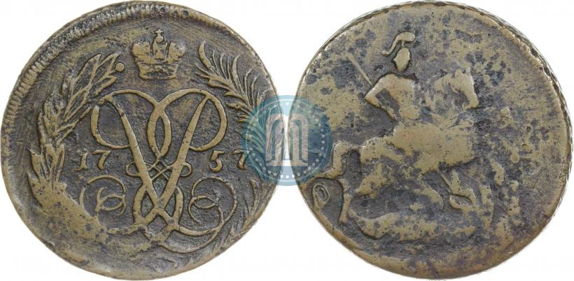 Фото Денга 1757 года  