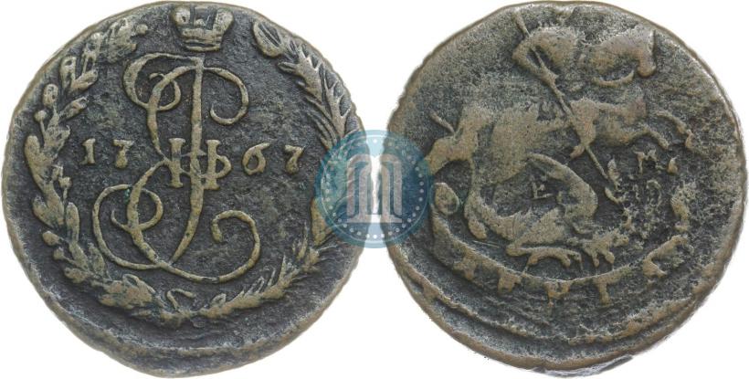 Фото Денга 1767 года ЕМ 