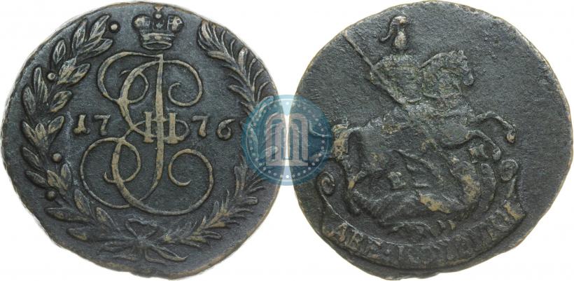 Фото 2 копейки 1776 года ЕМ 