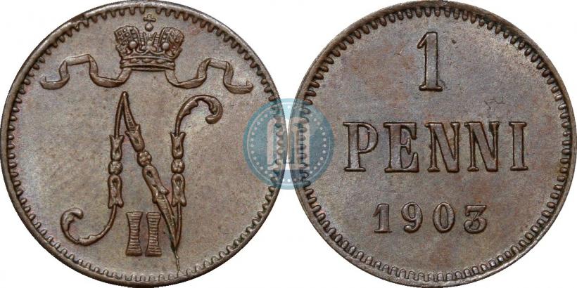 Picture 1 penni 1903 year  