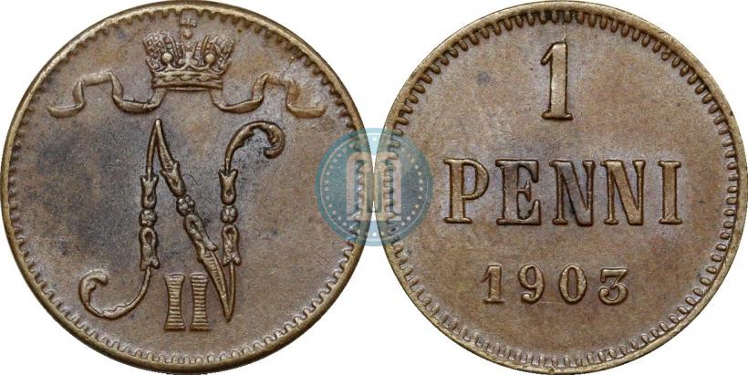 Picture 1 penni 1903 year  