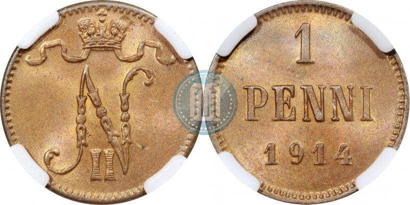 Picture 1 penni 1914 year  