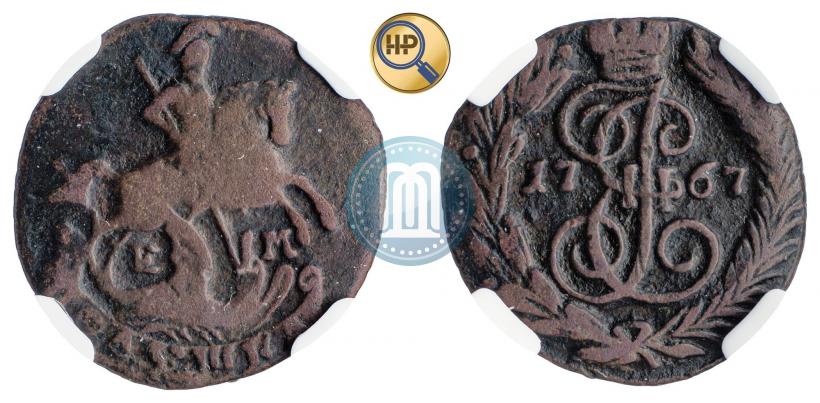 Picture Polushka 1767 year ЕМ 