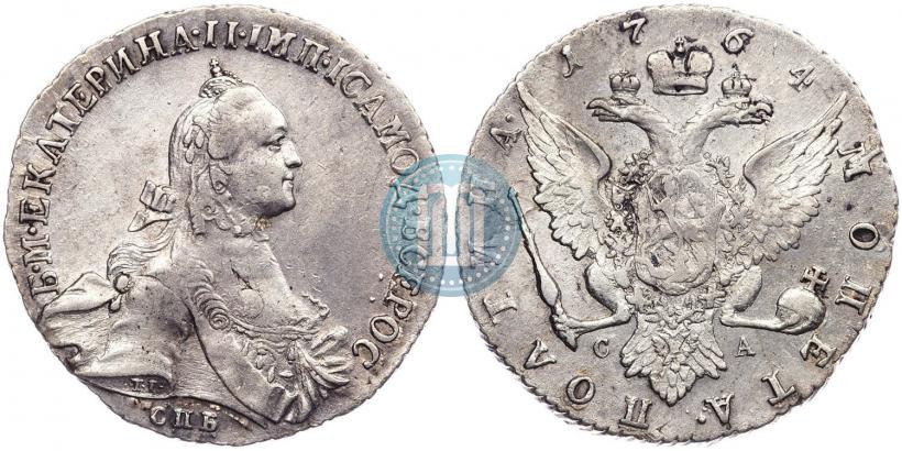 Picture Poltina 1764 year СПБ-СА 