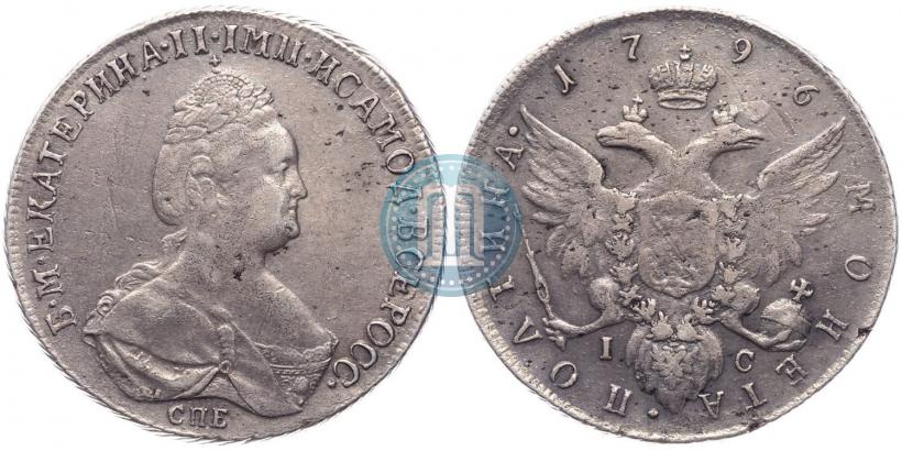 Picture Poltina 1796 year СПБ-IС 