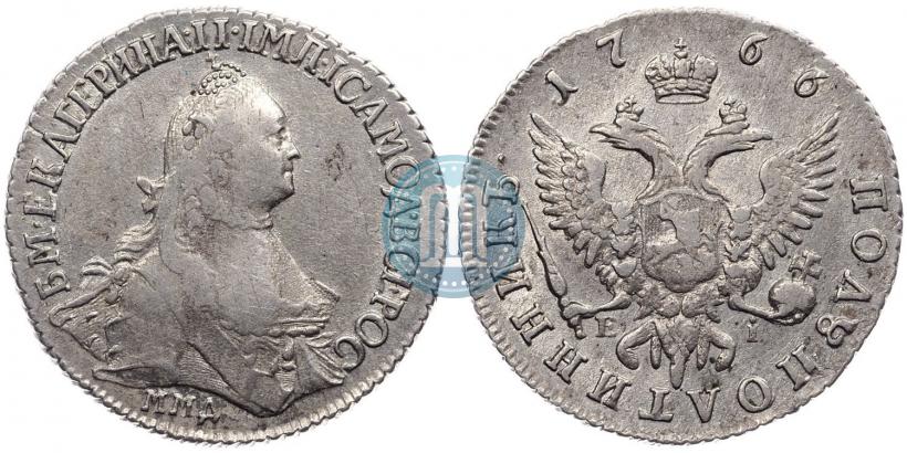 Фото Полуполтинник 1766 года ММД-EI 