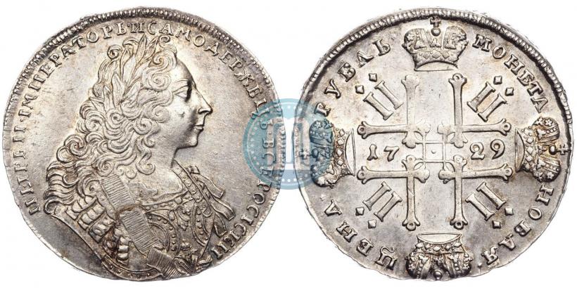 Picture 1 rouble 1729 year  "Type of 1729"