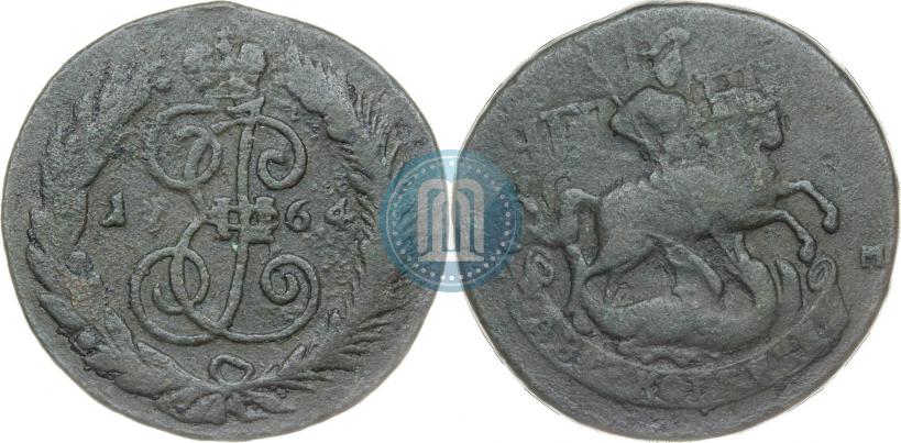 Picture 2 kopecks 1764 year СПМ 