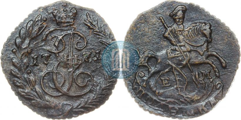 Picture Polushka 1771 year ЕМ 