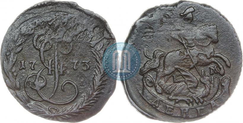 Фото Денга 1773 года ЕМ 