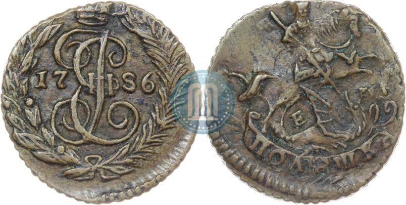 Picture Polushka 1786 year ЕМ 