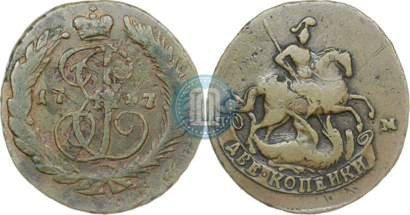 Picture 2 kopecks 1788 year СПМ 