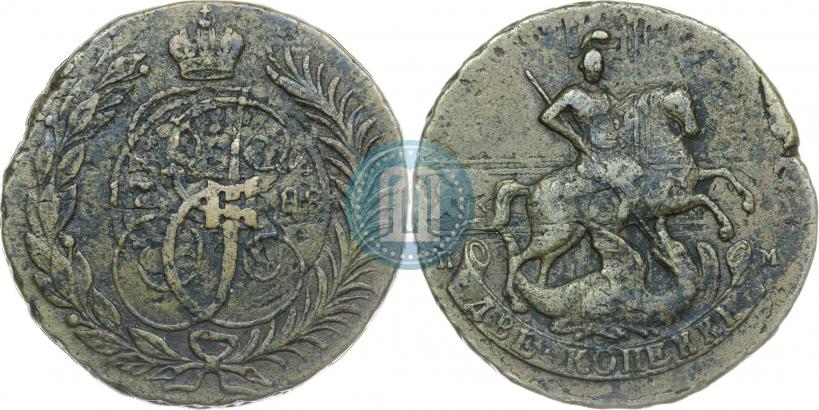 Picture 2 kopecks 1788 year ТМ 