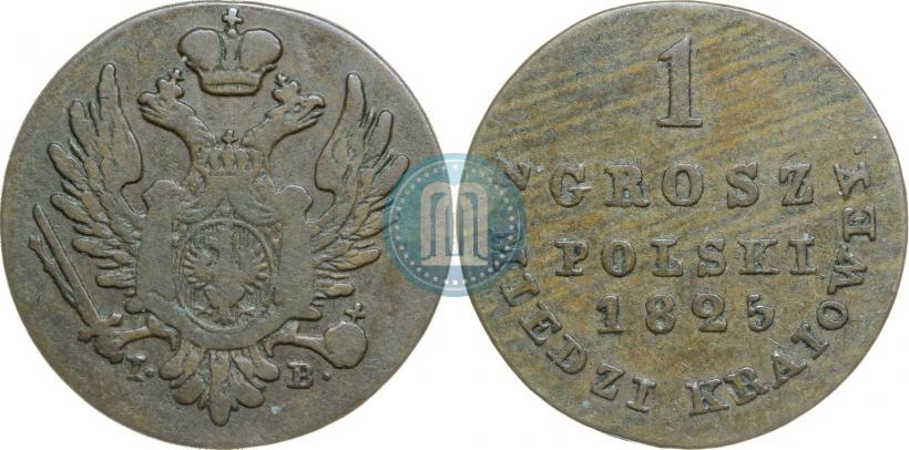 Picture 1 grosz 1825 year IB 