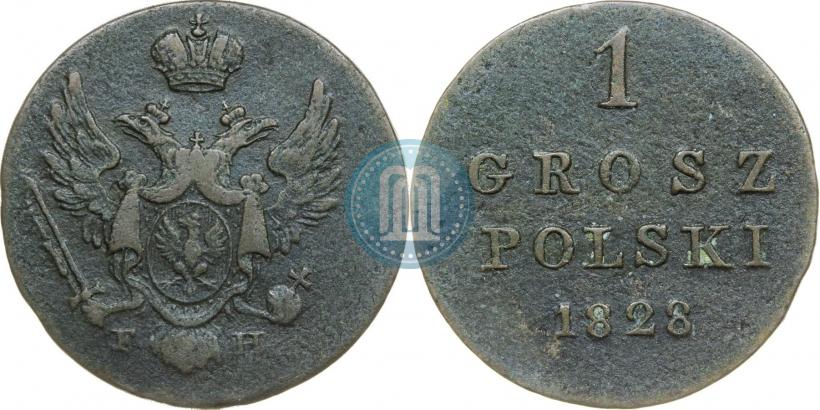 Picture 1 grosz 1828 year FH 