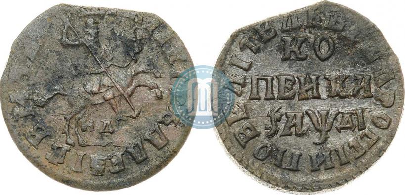 Фото 1 копейка 1714 года НД 