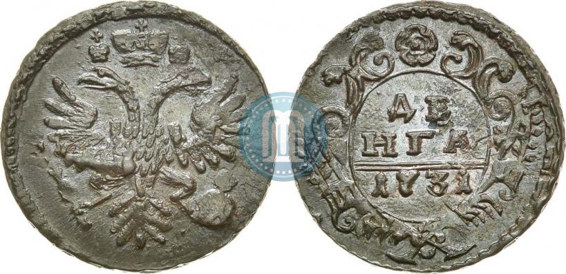 Фото Денга 1731 года  