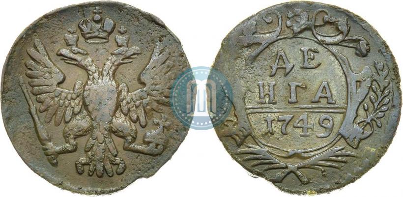 Фото Денга 1749 года  