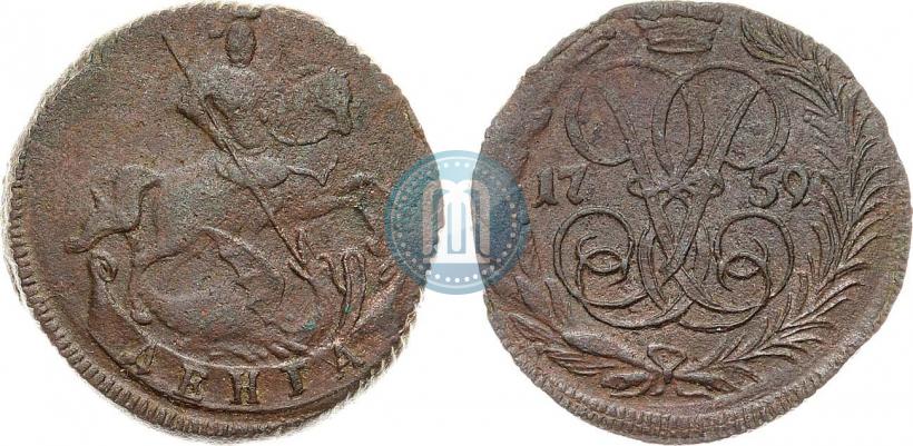 Фото Денга 1759 года  