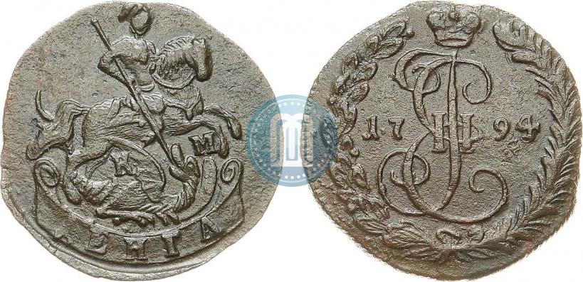 Picture Denga 1794 year КМ 