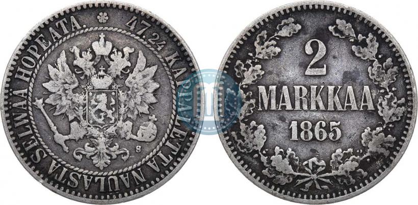 Фото 2 марки 1865 года S 