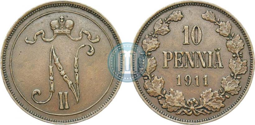 Фото 1 пенни 1914 года  