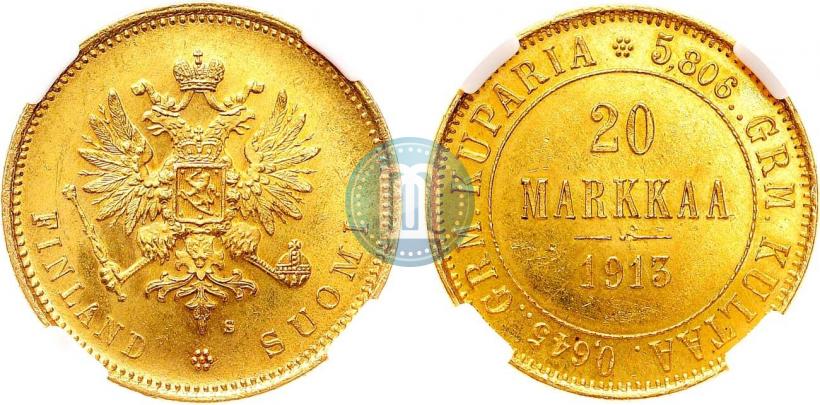 Фото 20 марок 1913 года S 