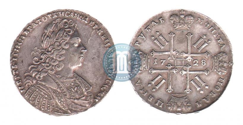 Picture 1 rouble 1728 year  "Type of 1728"