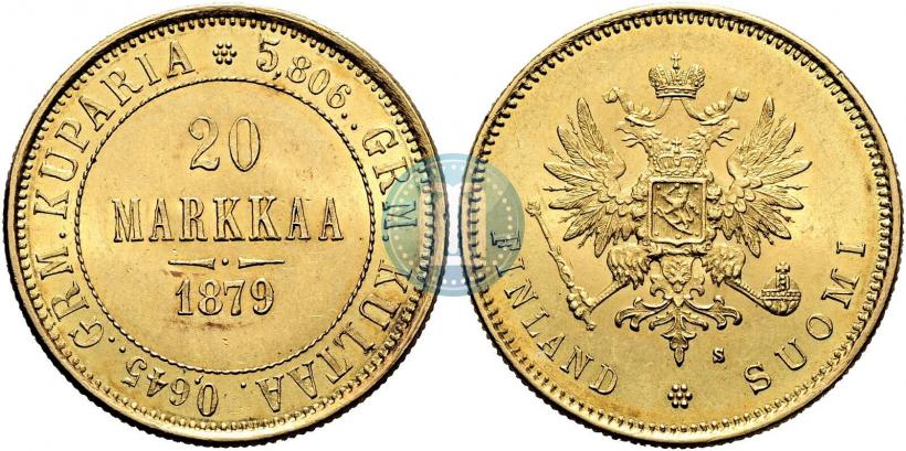 Фото 20 марок 1879 года S 