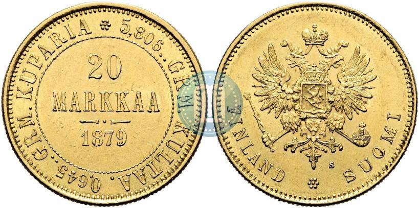 Фото 20 марок 1879 года S 