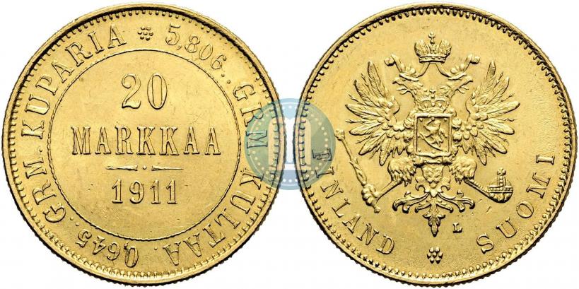 Фото 20 марок 1911 года L 