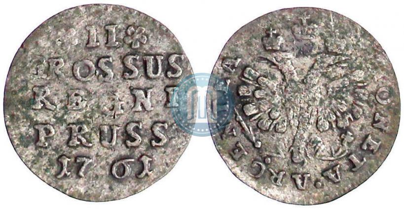 Picture 2 grosze 1761 year  
