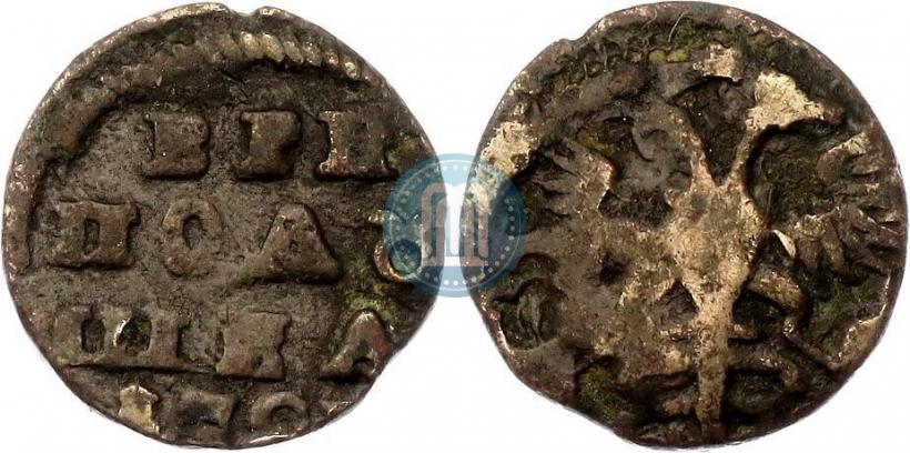 Фото Полушка 1721 года  
