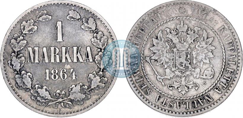 Фото 1 марка 1864 года S 