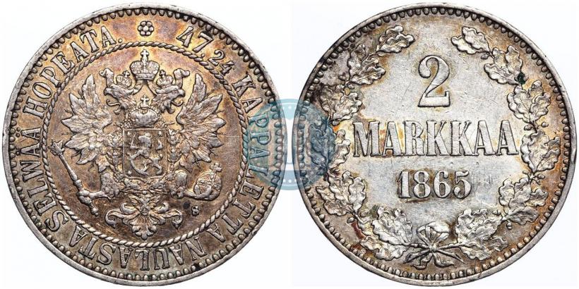 Фото 2 марки 1865 года S 