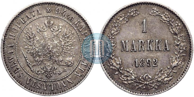 Фото 1 марка 1892 года L 