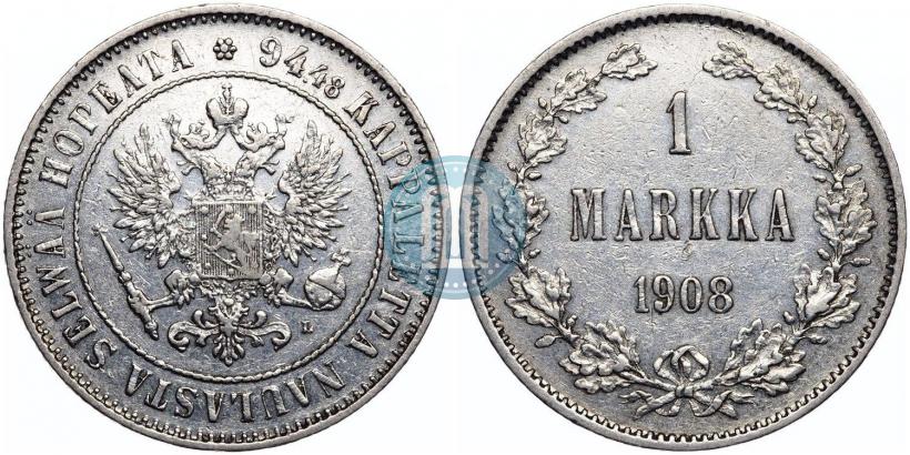 Фото 1 марка 1908 года L 