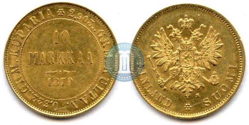 Picture 10 markkaa 1879 year S 