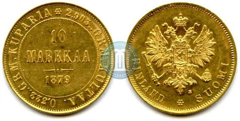 Фото 10 марок 1879 года S 
