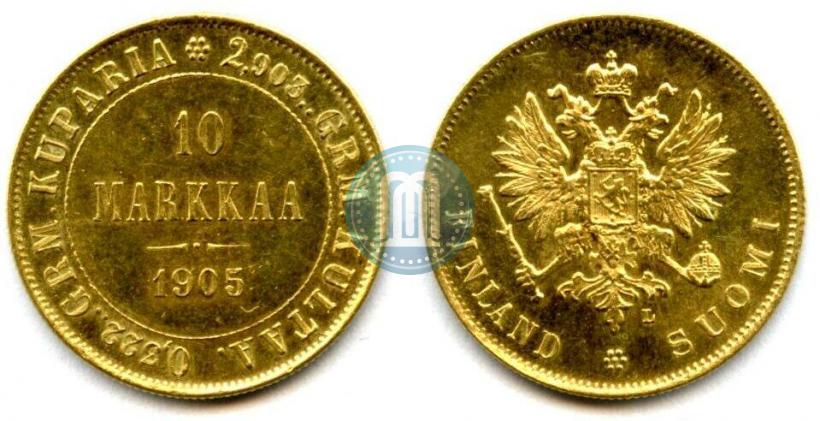 Picture 10 markkaa 1905 year L 