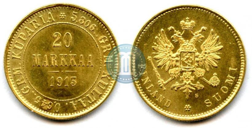 Picture 20 markkaa 1913 year S 