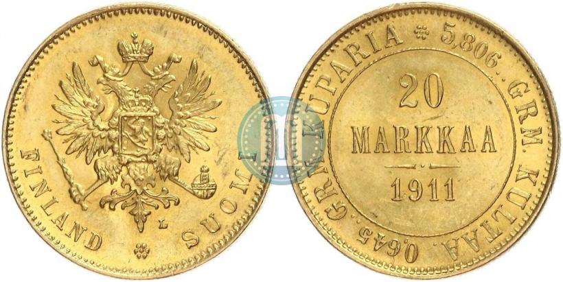 Фото 20 марок 1911 года L 