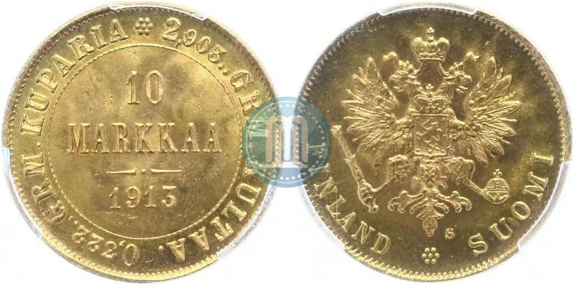 Фото 10 марок 1913 года S 