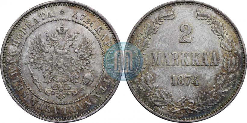 Фото 2 марки 1874 года S 